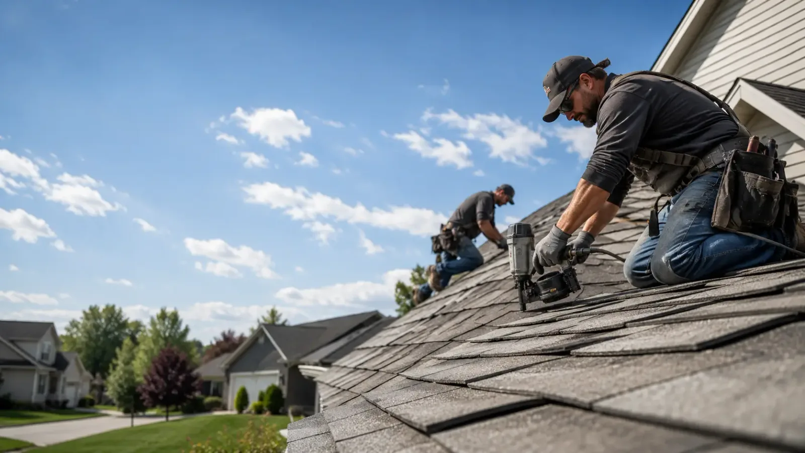 Storm Damage Roof Repair in Saint Michael, MN near me